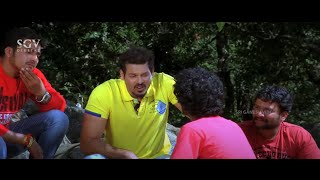 Chikkanna Revealed Darshan's Top Secret In Front Of Rishi - BulBul Kannada Movie Part 8