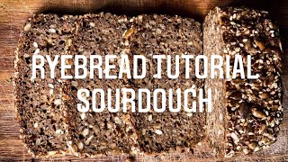 SOURDOUGH Ryebread 100% Whole Grain