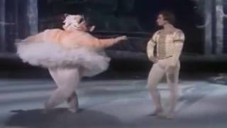 Рудолф Нуриев танцува с мис Пиги "Лебедово Езеро"(1978) в Кукленото Шоу (The Muppet Show)