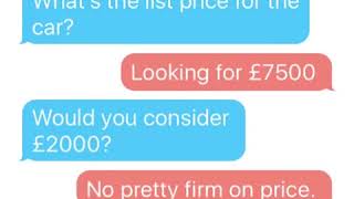 Buyer Seller Texts