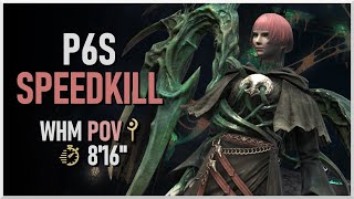 [FFXIV] P6S WHM POV Speedkill (8:16, no Coheal GCDs)