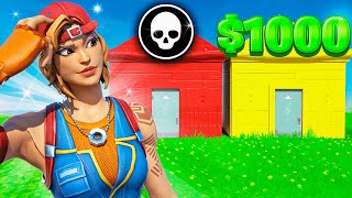 Choose the CORRECT Door, Win $1000 challenge in Fortnite