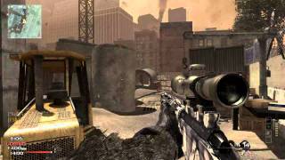 MW3 - MSR Accuracy ( 9 kills without missing)!