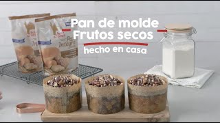 Pan de molde frutos secos con Haz de Oros