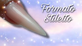 COMO FAZER UNHA DE GEL NA TIPS FORMATO STILETTO (TUTORIAL, PASSO A PASSO, INICIANTE)- vòlia, x&d