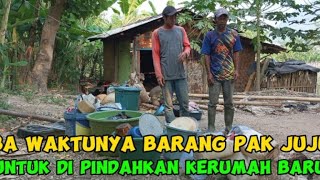 SEKARANG SUDAH TIBA WAKTUNYA BARANG PAK JUJUM UNTUK DI PINDAHKAN KERUMAH YANG BARU