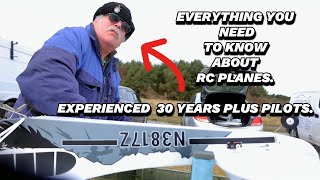 Asking Pro RC plane pilots important questions ( I bought a plane in my first visit )