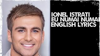 Ionel Istrati - Eu numai numai - I only only (English Lyrics)From Moldova🇲🇩🇲🇩