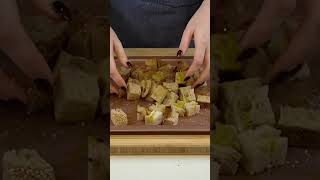 The BEST HOMEMADE Croutons You'll Ever Eat!