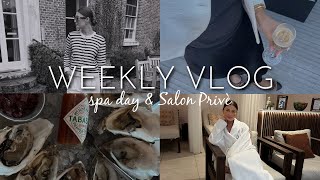 WEEKLY VLOG | MEETINGS, SALON PRIVE & SPA BREAK | Amy Beth