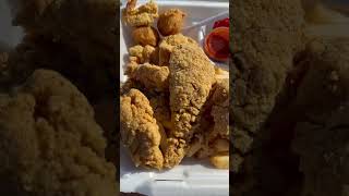 Under $10 Golden Brown Fried Fish&Shrimp Combo Box All Day Everyday