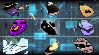 Geometry Dash All Custom FIRE IN THE HOLE But everyone Is ALL New Different Versions