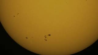 Sunspots (14 June 2024)