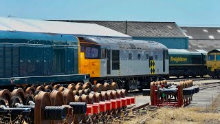 Loco lash up in Leeds - Class 20 26 37 50 52 66 70 69 24/06/2024