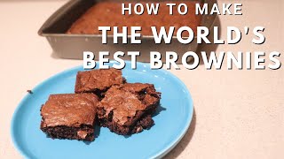 The World's Best Brownies (Easy Too)