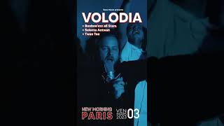 Volodia en concert à Paris - Rendez-vous le 3 Mars au New Morning