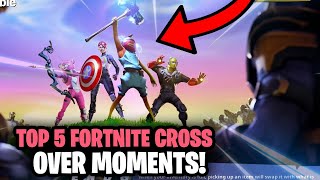 The TOP Fortnite Crossover Moments of 2020