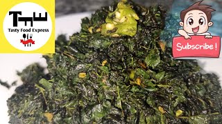 Moringa leaves | Sojna Pata Bhaja Bangali Style Recipe |  Drumstick leaves Fry |