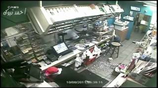 Shooting at convenience store ..owner fires back