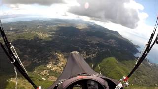 corfu paragliding 3/9/14 mt troumpetas