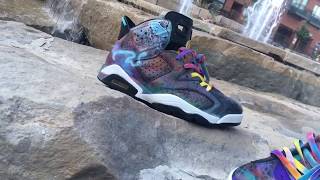 How to paint Jordans tutorial| Openminded| DIY|