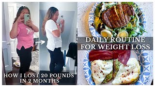 LOSING 20 POUNDS IN 2 MONTHS 2022 | WHAT I EAT IN A DAY + LOW CARB + INTERMITTENT FASTING WORKS!