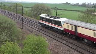 Class 90 Rescues DELTIC D9000