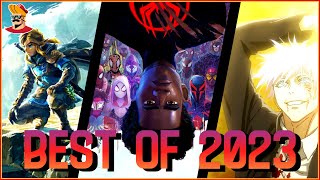 Best Games, Movies, and Anime of 2023