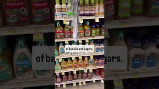 Salad dressing matters! Primal Kitchen & Chosen Foods use good oils, no sugar, & glass bottles. 🥗✨