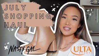 JULY 2020 SHOPPING HAUL - HUGE NASTY GAL SALE + ULTA SKINCARE