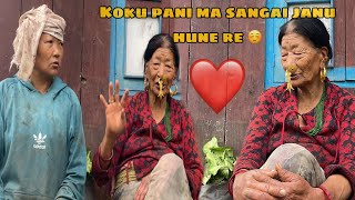 Koku lai pani ma Sangai ghumnu laijanu re😉 |koku le vannu vako badel le khanx re😂​⁠@BIBEKRAIVLOGS