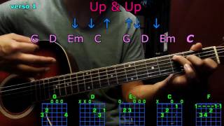 up & up coldplay acordes en guitarra