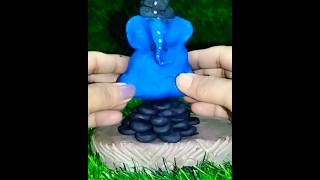 Shree Ganesha Deva smoke fountain #artwork  #shots #trending #ytshorts