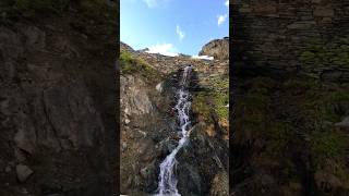 Waterfall in Switzerland.