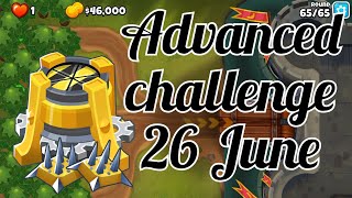 BloonsTD6 advanced daily challenge | One tower only | June 26, 2023 #bloonstd6 #dailychallenge #btd6