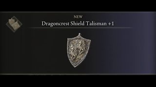 Dragoncrest Shield Talisman +1 | Talisman Location | Elden Ring