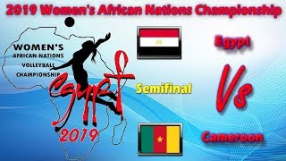 Semifinal   Egypt  Vs  Cameroon 2019 Women's African Nations Championship