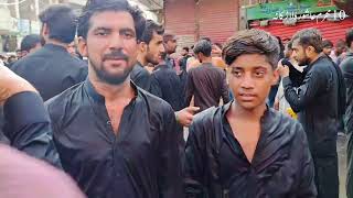 10 Muharram Ashura Larkana City|Azadari Markazi Jaloos Larkana 2024 #larkana #10muharram1440h