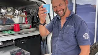 Getting 5kWh of Free Energy a day for VW Transporter Coffee Van Excellent Solar Performance