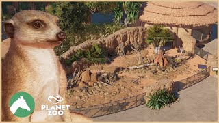 Meerkat Habitat | Desert Adventure Park | Planet Zoo