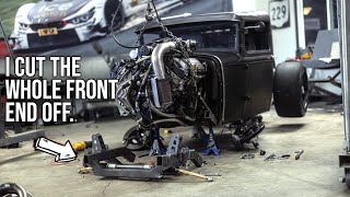 800hp '31 Model A -- Post-Wreck Teardown (I Chopped It Up!)