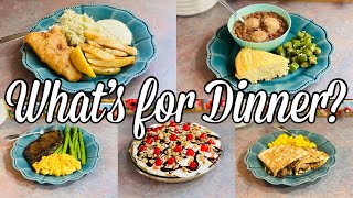 What’s for Dinner | DELICIOUS Family Meal Ideas + Dessert | May 2023