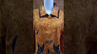 baju batik wanita terbaru batik tulis #shortsfeed