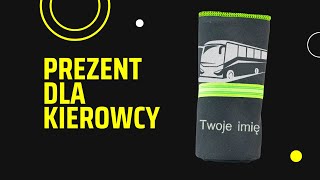 Prezent dla kierowcy autokaru - personalizowany ręcznik z imieniem