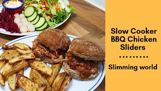 Slow Cooker BBQ Chicken Slider | Slimming World