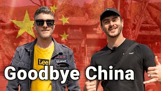 We are leaving China...  我们将要离开中国了