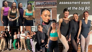 WEEK IN THE LIFE OF A DANCE COLLEGE STUDENT *assessment week*