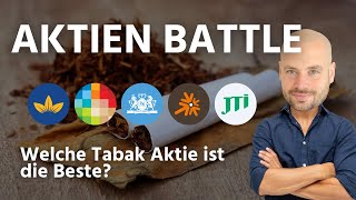 Aktien Battle Tabak Aktien - Welche Aktie ist die Beste? Britisch American Tobacco Altrua 2024