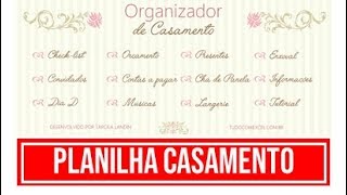 Organizador de casamentos