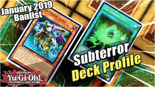 Yu-Gi-Oh! Subterror Guru Control Deck Profile for New January 2019 Banlist! INSANE Anti-Meta Deck!